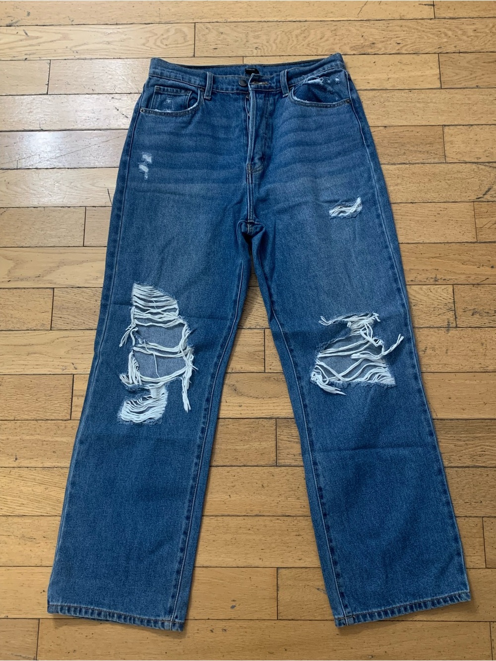Women’s Windsor Light Blue Denim Jeans with Contrast Stitching